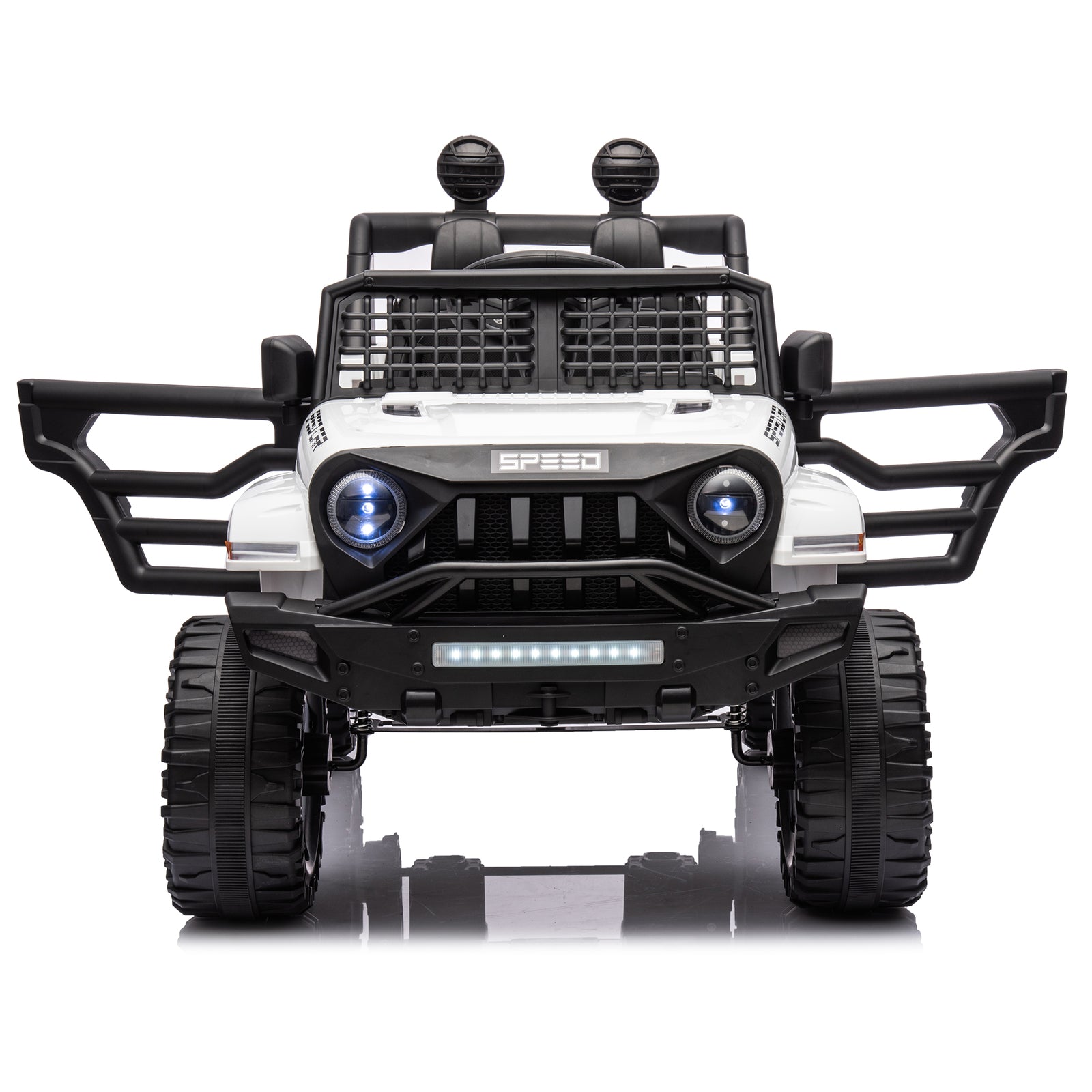 12V Kids Electric Ride-On Truck Car Toy with 3 Speeds and Remote Control Trend Times 3