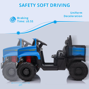12V Battery-Powered Kids Electric Ride-On Truck Car with Remote Control Trend Times 11