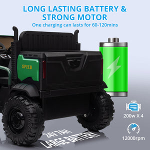 12V Battery-Powered Kids Electric Ride-On Truck Car with Remote Control Trend Times 5