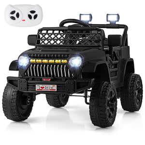 12V Battery-Powered Kids Electric Ride-On Truck Car with 3 Speeds for Toddlers Trend Times Variant 0