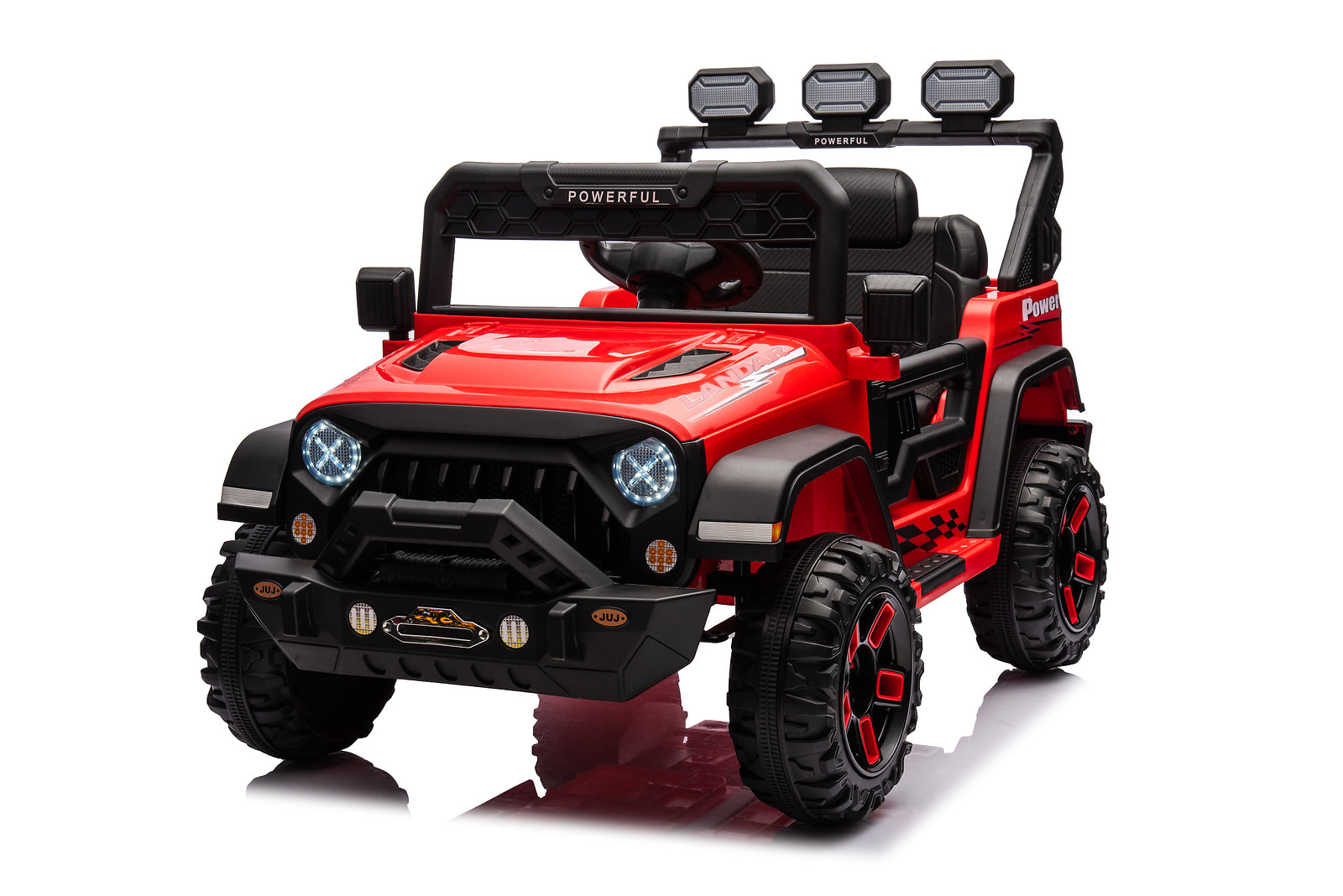 12V Battery-Powered Ride-On Truck Car for Toddlers with 3 Speed Settings Trend Times 6