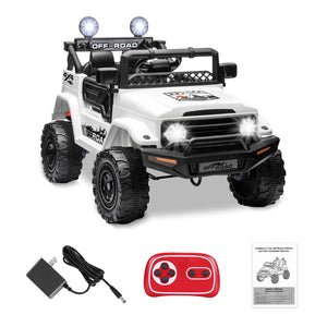 12V Kids Electric Ride-On Off-Road SUV Truck with Remote Control and LED Lights Trend Times 8