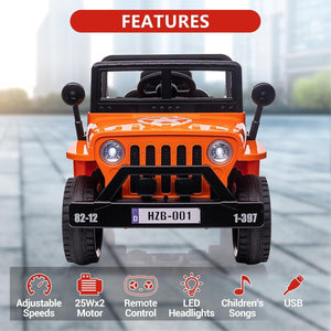 12V Electric Ride-On Truck Car for Kids with Remote Control and LED Lights Trend Times 16