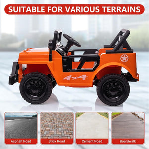 12V Electric Ride-On Truck Car for Kids with Remote Control and LED Lights Trend Times 17
