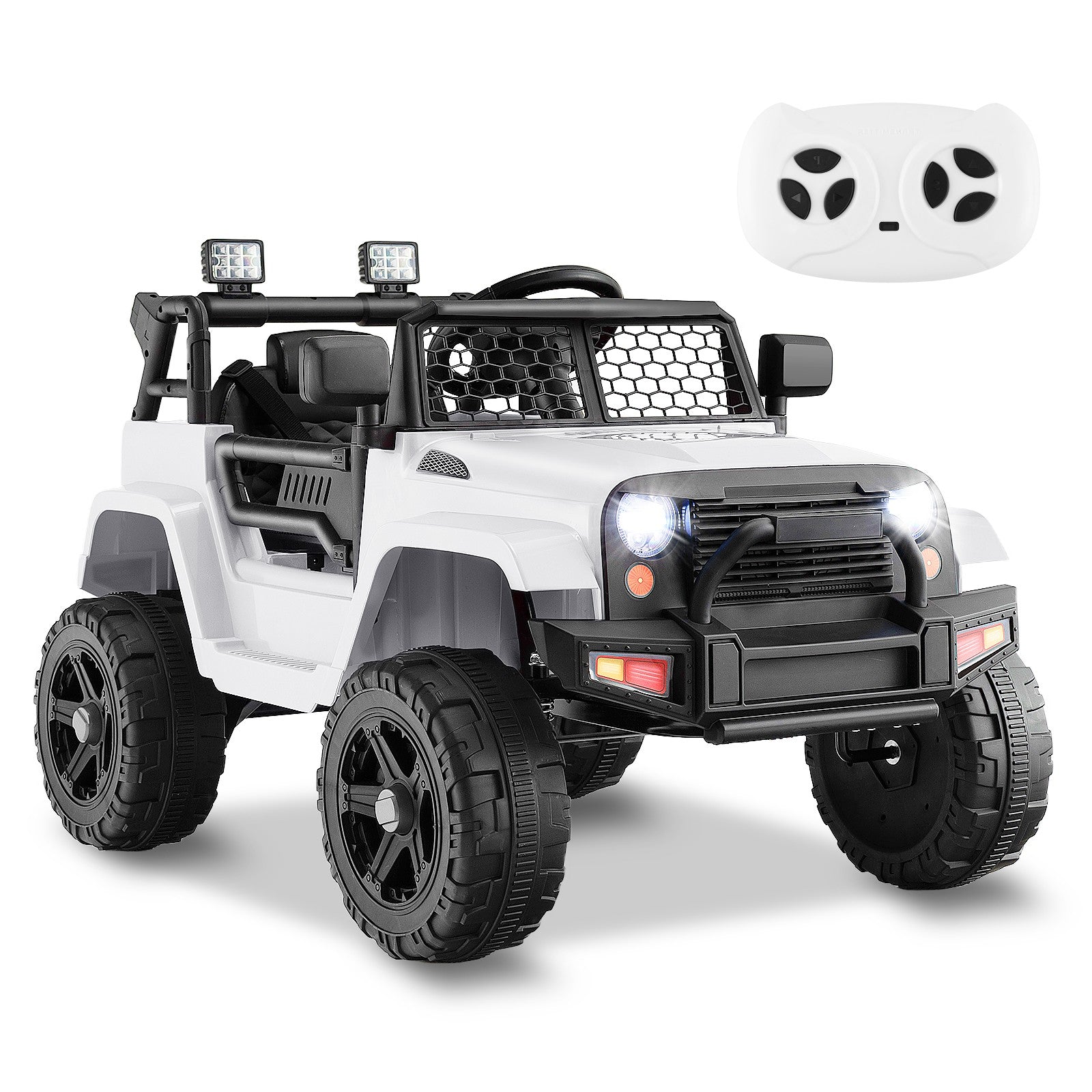 12V Kids Electric Ride-On Truck Car with Remote Control, Music, and Lights Trend Times 9