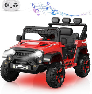 12V Kids Electric Ride-On Truck with Parent Remote Control Trend Times 0