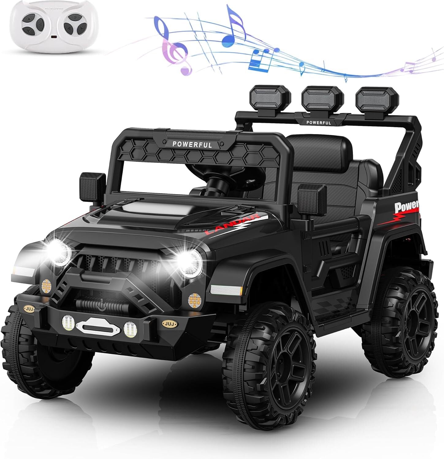 12V Kids Electric Ride-On Truck with Parent Remote Control Trend Times 1