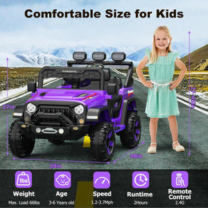 12V Kids Electric Ride-On Truck with Parent Remote Control Trend Times 13