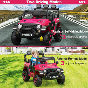 12V Kids Electric Ride-On Truck with Parent Remote Control Trend Times 18