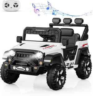 12V Kids Electric Ride-On Truck with Parent Remote Control Trend Times 23