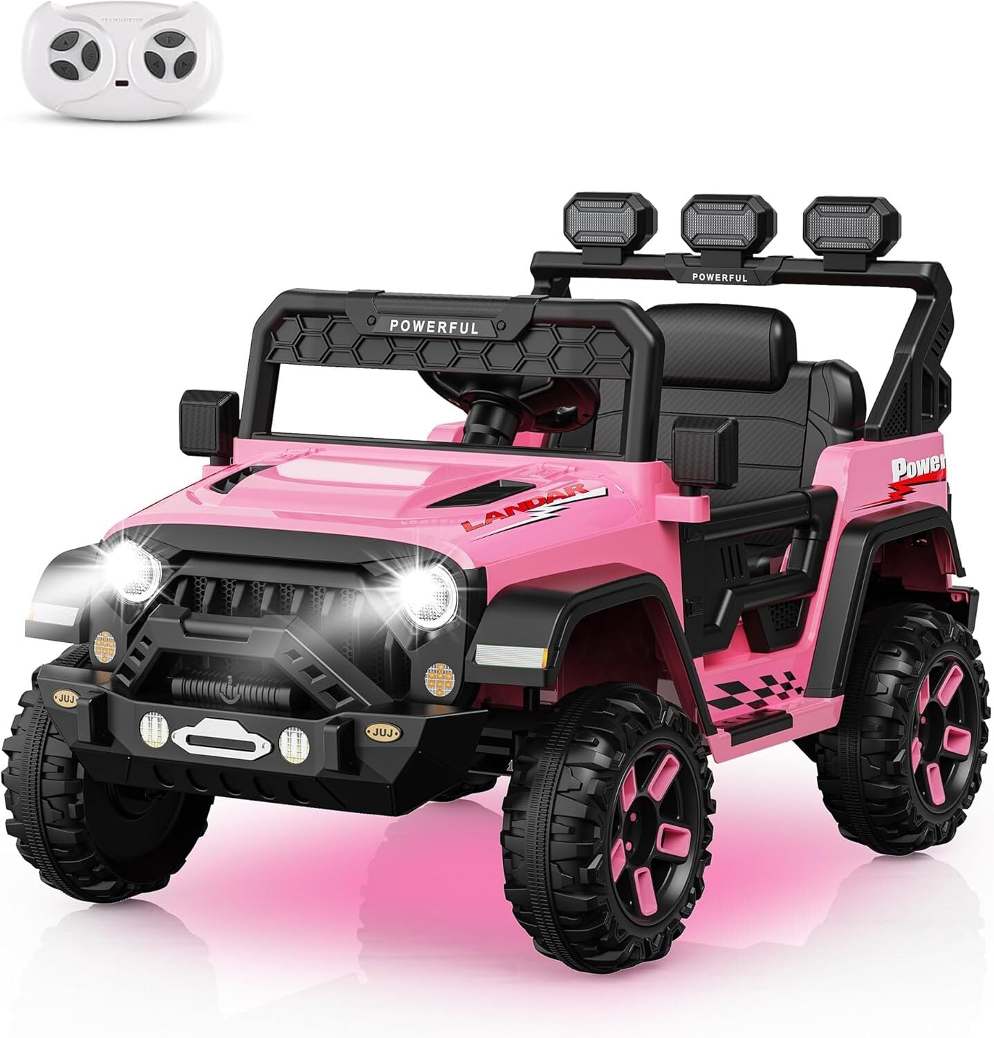 12V Kids Electric Ride-On Truck with Parent Remote Control Trend Times 4