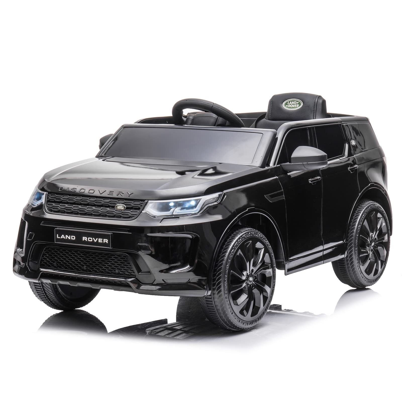 12V Licensed Land Rover Kids Electric Ride-On Truck with Remote Control Battery Car Trend Times 22