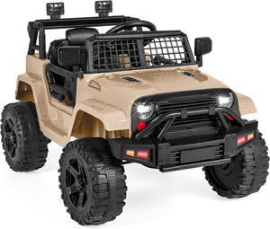 12V Kids Ride-On Truck Car with Parent Remote Control, Spring Suspension, and LED Lights Trend Times Variant 0