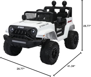 12V Kids Ride-On Truck Car with 2.4G Parent Remote Control, MP3, and LED Lights Trend Times 10