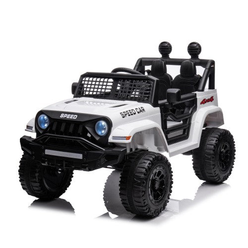 12V Kids Ride-On Truck Car with 2.4G Parent Remote Control, MP3, and LED Lights Trend Times 2