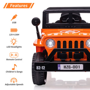 12V Electric Ride-On Truck Car for Kids with Remote Control and Safety Seat Belt Trend Times 11