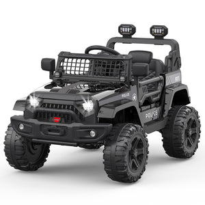 12V Kids Ride-On Truck Car with Remote Control, Spring Suspension, LED Lights, and Bluetooth Trend Times Variant 0