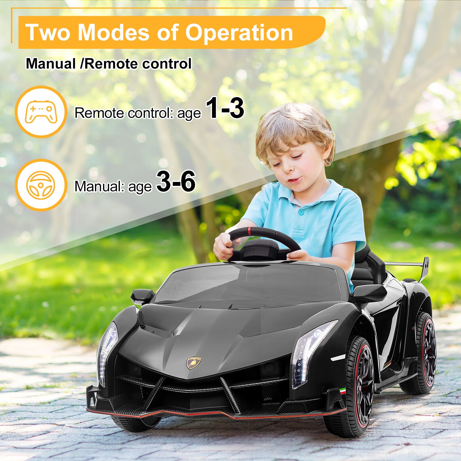 12V Kids Electric Ride-On Truck with Battery and Remote Control Trend Times 17