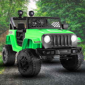 12V Kids Electric Ride-On Truck with Music, LED Lights, Remote Control, 3 Speeds, AUX and USB Ports Trend Times 1