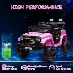 12V Electric Kids Ride-On Truck Toy with 2.4G Remote Control for Boys and Girls Trend Times 5
