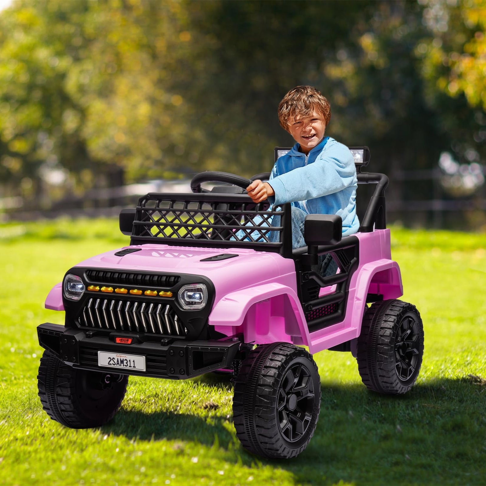 12V Electric Kids Ride-On Truck Toy with 2.4G Remote Control for Boys and Girls Trend Times 7