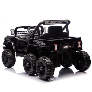 12V Electric Kids Ride-On Jeep Truck Toy Car with 6 Wheels and Remote Control Battery Powered Trend Times 12