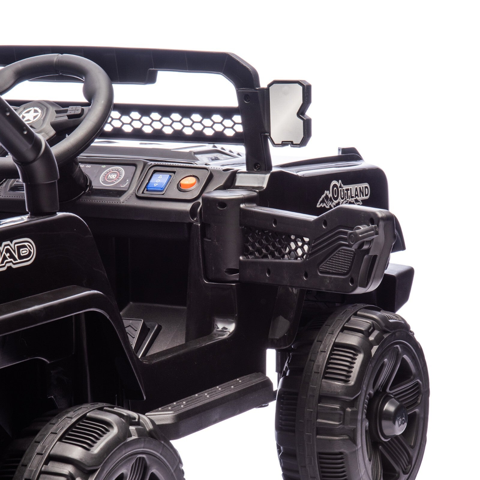 12V Electric Kids Ride-On Jeep Truck Toy Car with 6 Wheels and Remote Control Battery Powered Trend Times 5