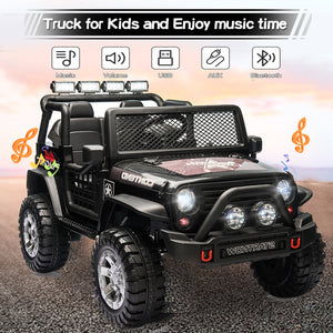 12V Electric Kids Ride-On 2-Seater Jeep Truck with Remote Control Trend Times 1