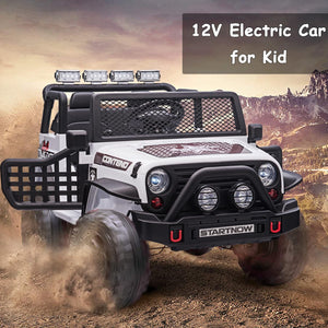 12V Electric 2-Seater Kids Ride-On Jeep Truck with Remote Control Trend Times 10