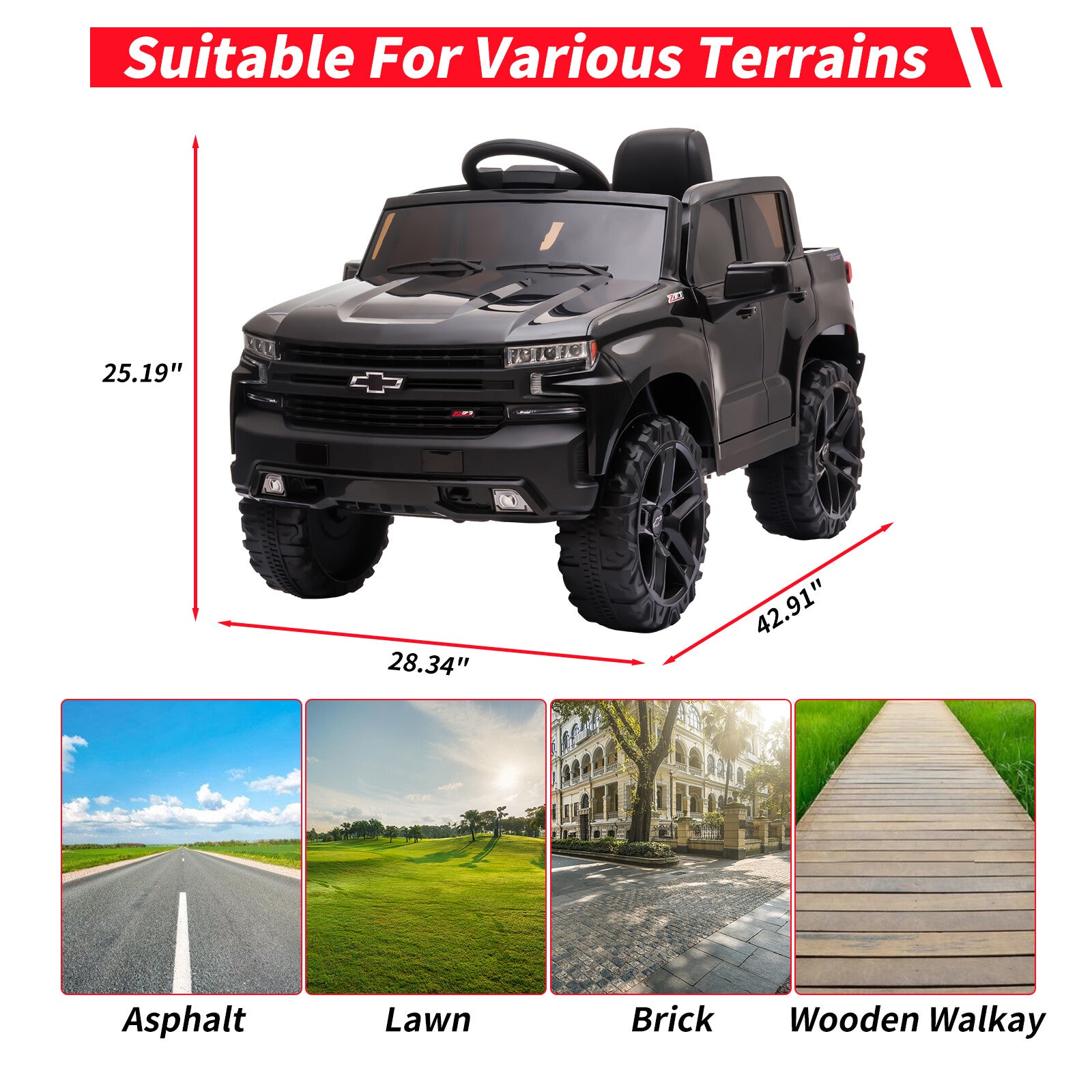 12V Electric Ride-On Truck Car for Kids with Remote Control Trend Times 1