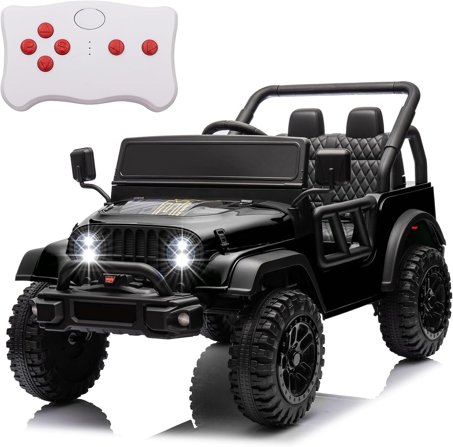 12V Kids Electric Ride-On UTV Truck with Remote Control and Bluetooth Off-Road Toy Car Trend Times 6