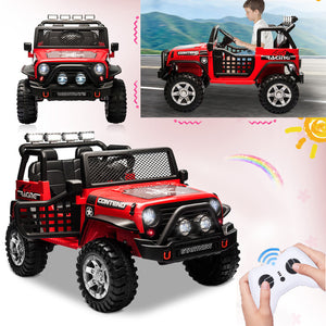 12V Kids Electric Ride-On Jeep Truck with Remote Control Toy Car Trend Times 9