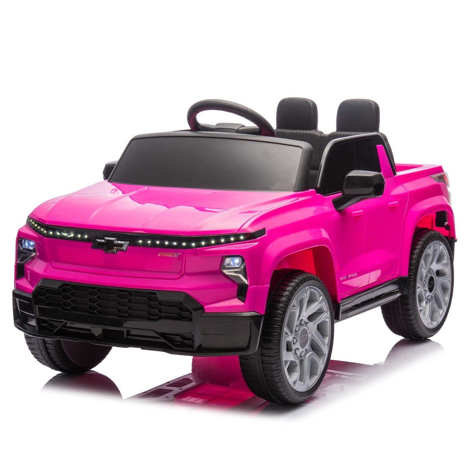 12V Kids Electric Ride-On Truck Licensed Chevrolet Silverado with Remote Control Toy Trend Times 18
