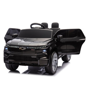 12V Kids Electric Ride-On Truck Licensed Chevrolet Silverado with Remote Control Toy Trend Times 25