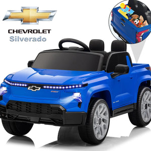 12V Kids Electric Ride-On Truck Licensed Chevrolet Silverado with Remote Control Toy Trend Times 7