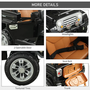 12V Kids Ride-On Off-Road Electric Truck with MP3 Connection and Working Horn Trend Times 3