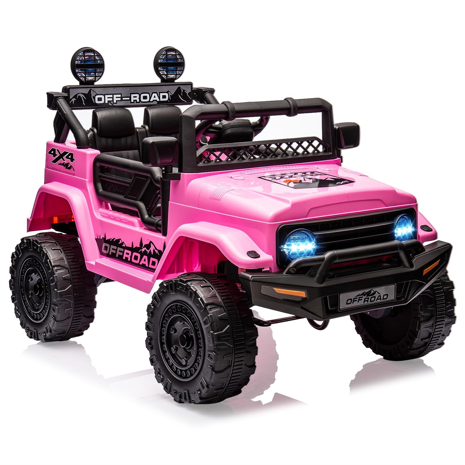12V Kids Ride-On Truck Car with Parental Remote Control, Lights, and Music Trend Times 1