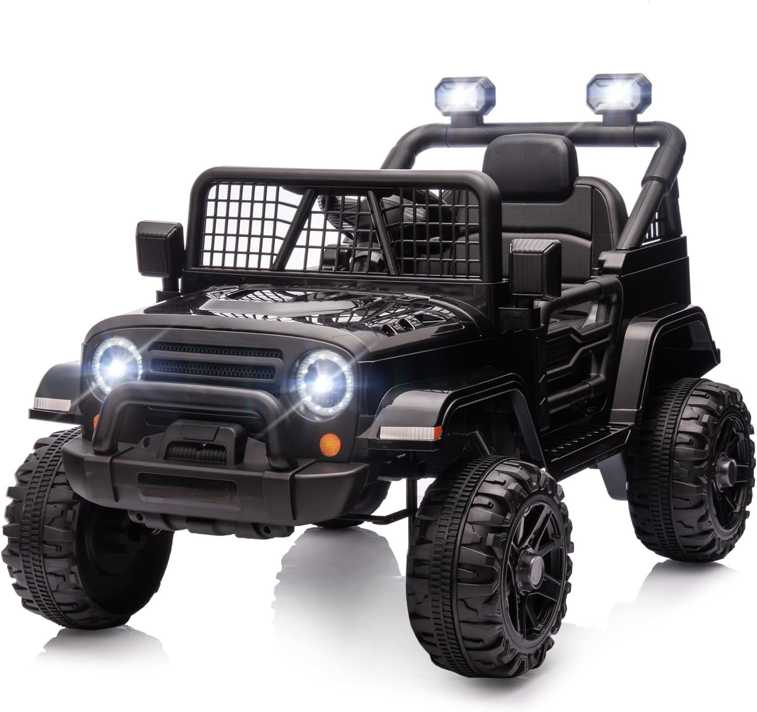12V Battery-Powered Kids Ride-On Truck with Remote Control and 4 Wheels Trend Times 0