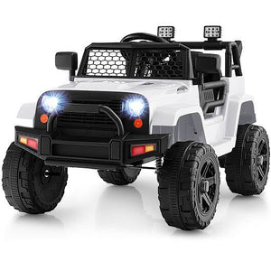 12V Kids Ride-On Truck with Remote Control and Headlights Black Trend Times 10