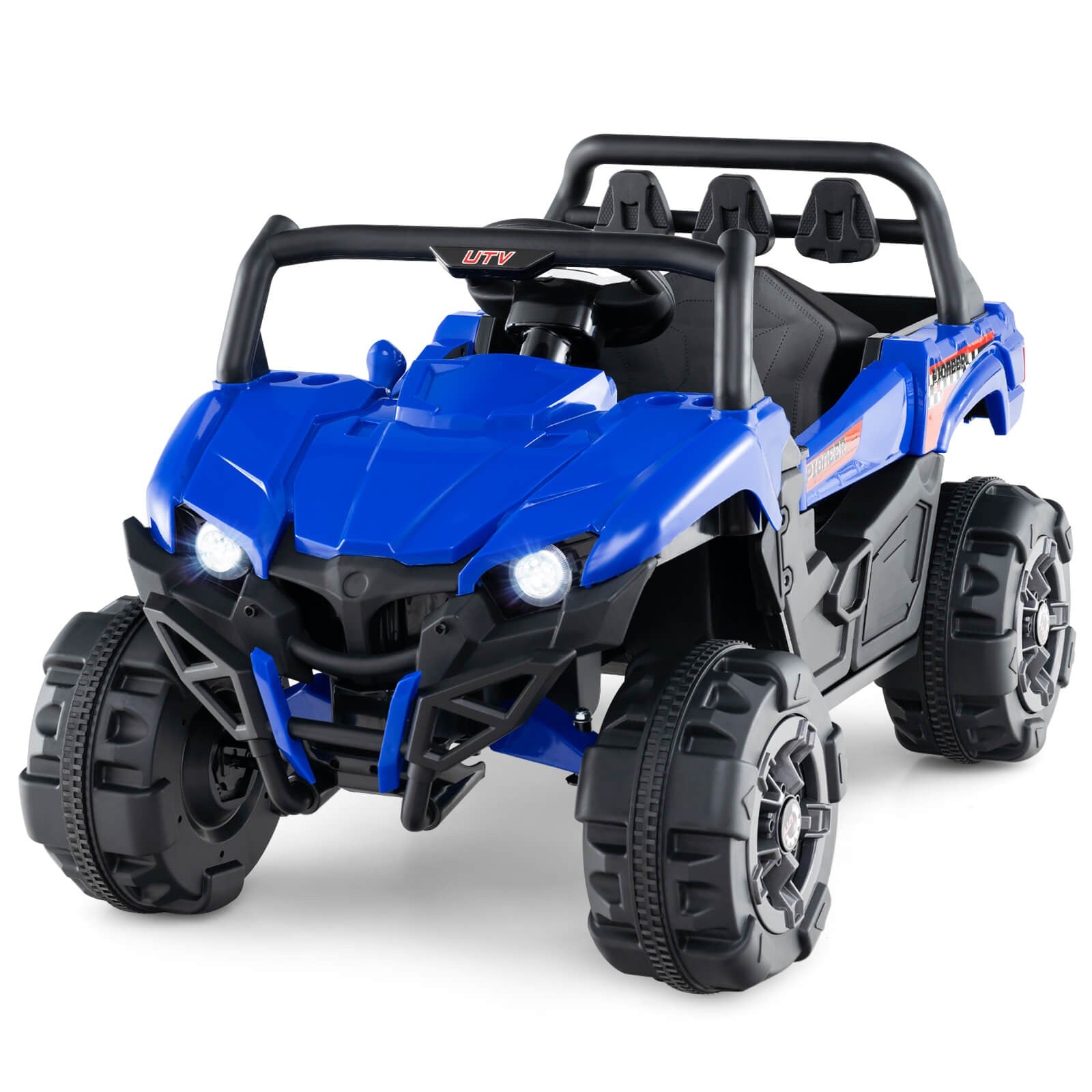 12V Kids Ride-On Truck with Remote Control, Slow Start, Safety Belt, and Rear Storage Trend Times 10