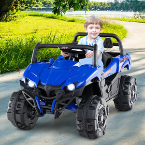 12V Kids Ride-On Truck with Remote Control, Slow Start, Safety Belt, and Rear Storage Trend Times 2
