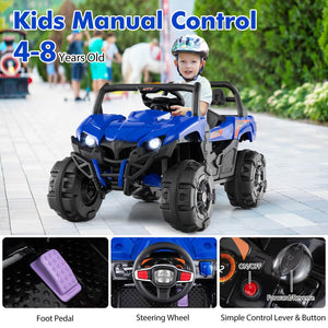 12V Kids Ride-On Truck with Remote Control, Slow Start, Safety Belt, and Rear Storage Trend Times 5
