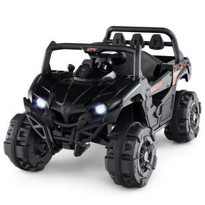 12V Kids Ride-On Truck with Remote Control, Slow Start, Safety Belt, and Rear Storage Trend Times 10