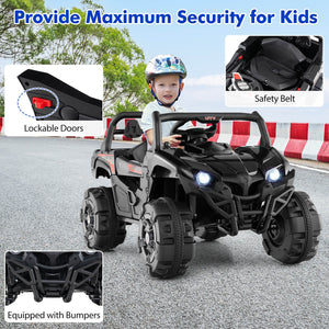 12V Kids Ride-On Truck with Remote Control, Slow Start, Safety Belt, and Rear Storage Trend Times 7