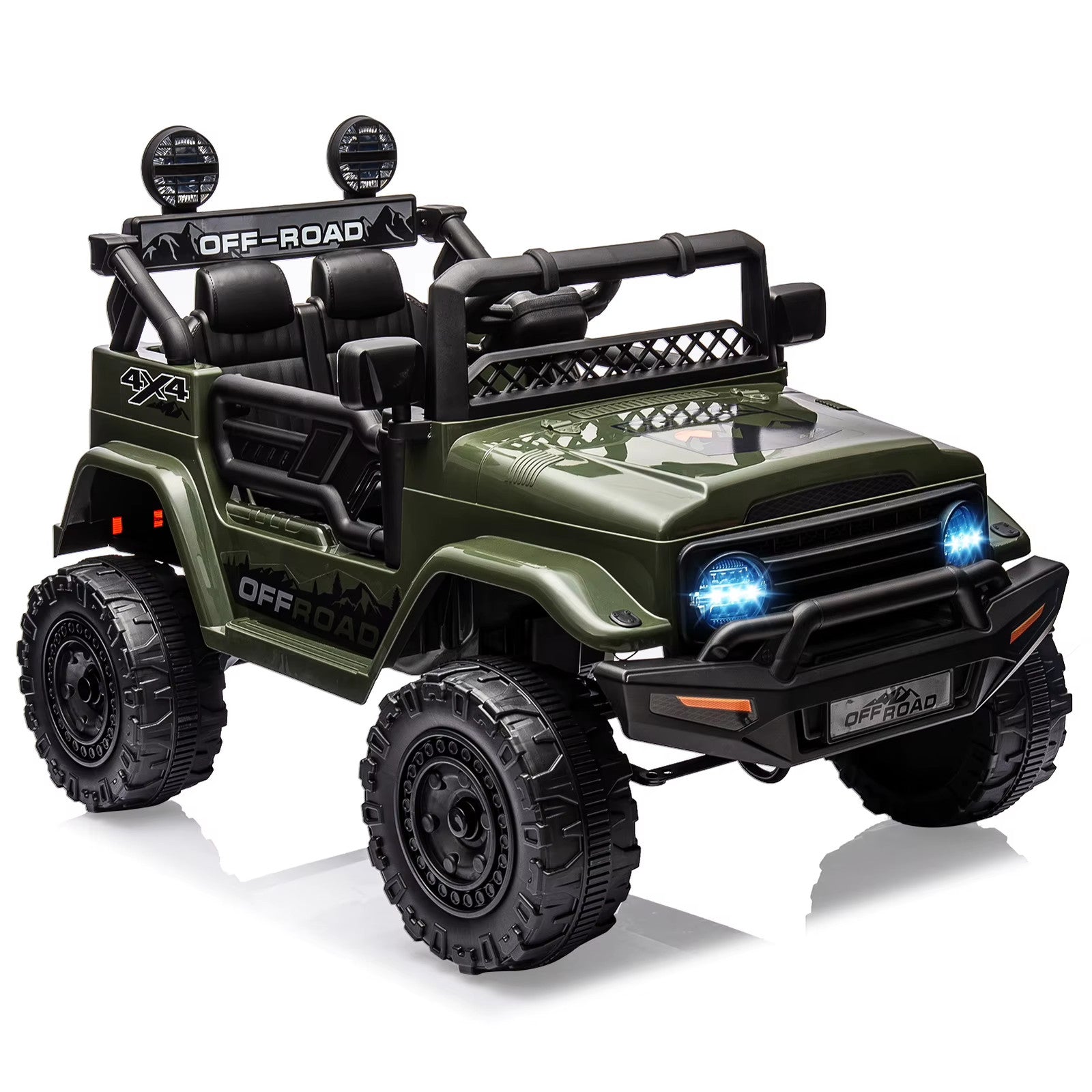 12V Kids Ride-On Truck with Remote Control, Spring Suspension, and Bluetooth Connectivity Trend Times Variant 4