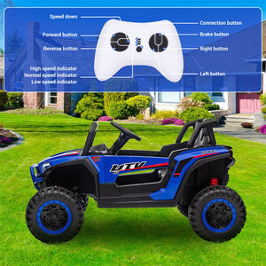 12V Electric Kids Ride-On UTV Car Toy 4-Wheeler Off-Road with Remote Control Trend Times 5
