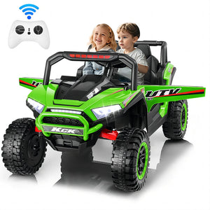 12V Electric Kids Ride-On UTV 4-Wheeler Off-Road Car with Remote Control Trend Times 0
