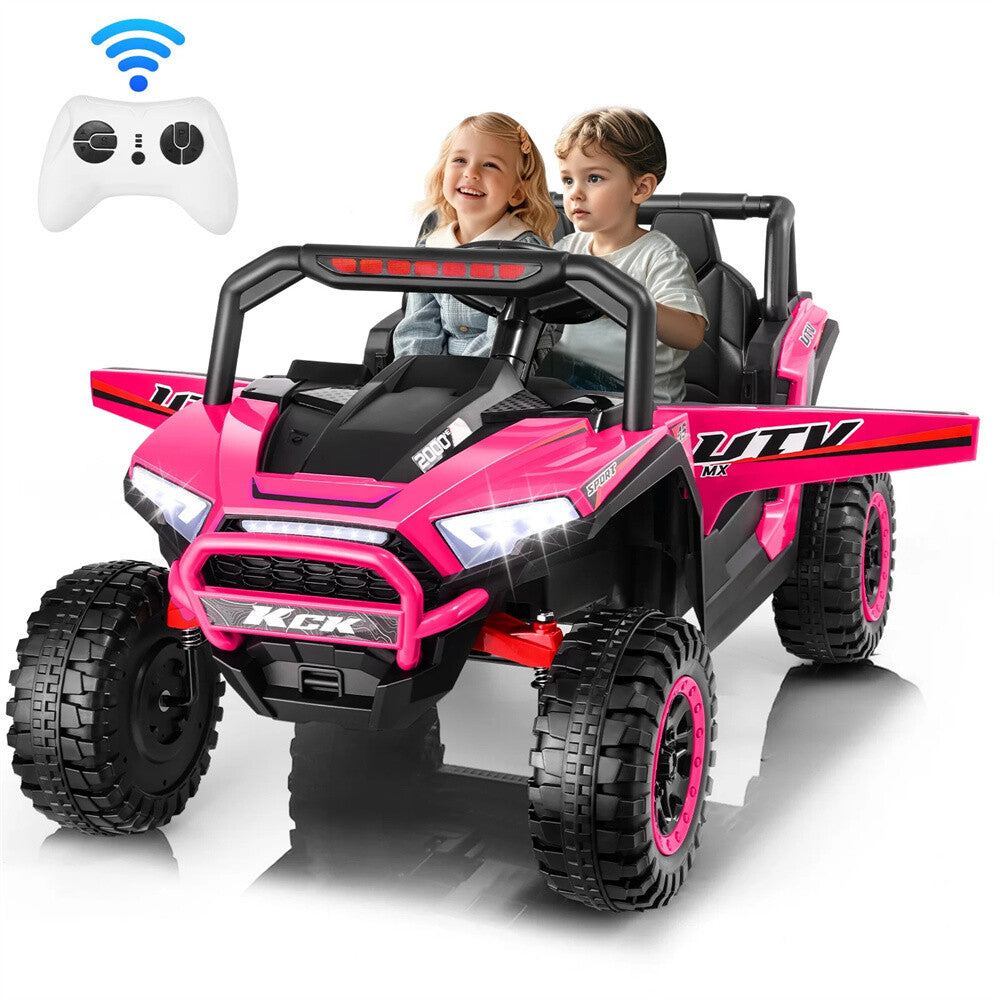 12V Electric Kids Ride-On UTV 4-Wheeler Off-Road Car with Remote Control Trend Times 2