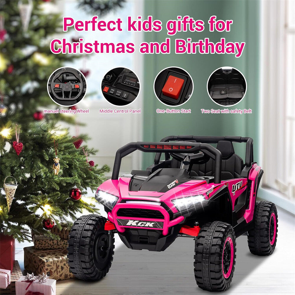 12V Electric Kids Ride-On UTV 4-Wheeler Off-Road Car with Remote Control Trend Times 3