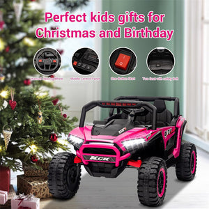 12V Electric Kids Ride-On UTV 4-Wheeler Off-Road Car with Remote Control Trend Times 3
